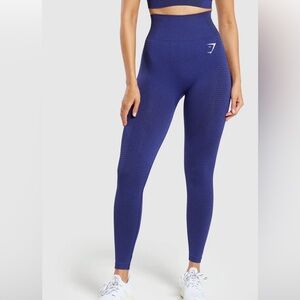 GYMSHARK VITAL SEAMLESS 2.0 LEGGINGS                XXL Cobalt Purple Marl